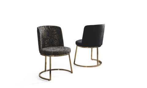 Guccix Siyah Gold  Yemek Masası ve 6 Sandalye