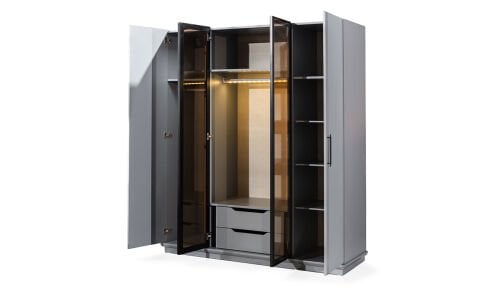 Asil Genç Odası 4 Kapılı Dolap