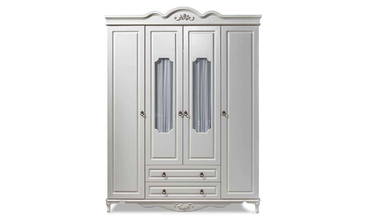 Sude Genç Odası 4 Kapılı Dolap