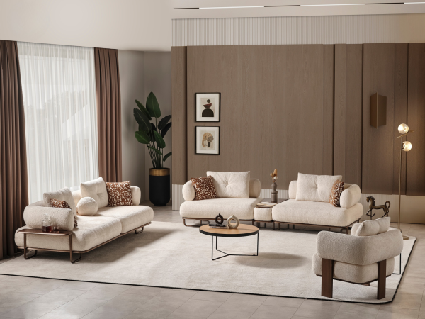 Öykü Koltuk Takımı(Sehpa Modüllü Dörtlü Koltuk)