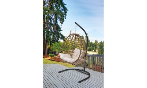 Retro Salıncak Bahçe Mobilyası (Salon, Balkon, Cafe Ofis) Tekli Koltuk
