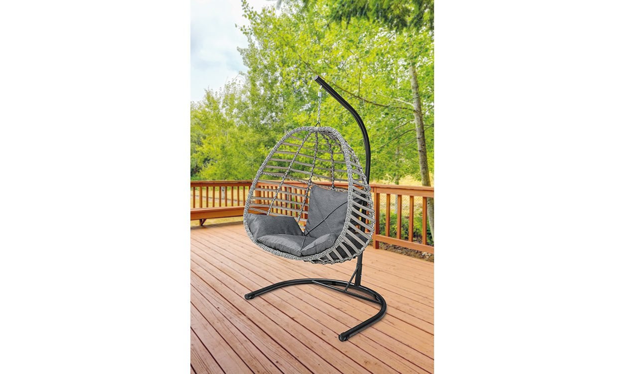 Retro Salıncak Bahçe Mobilyası (Salon, Balkon, Cafe Ofis) Tekli Koltuk