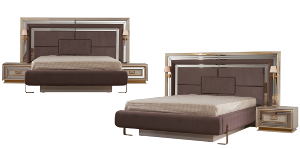 Milena Yatak Odası Takımı(Karyola)