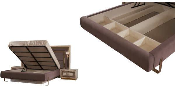 Milena Yatak Odası Takımı(Karyola)