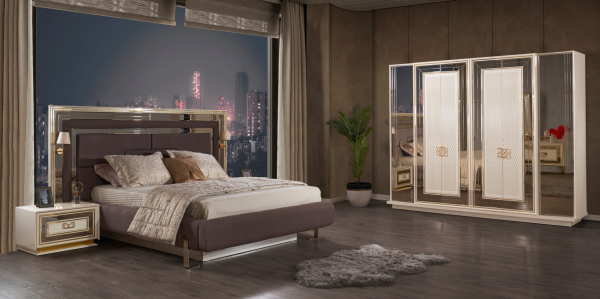 Milena Yatak Odası Takımı(Karyola)