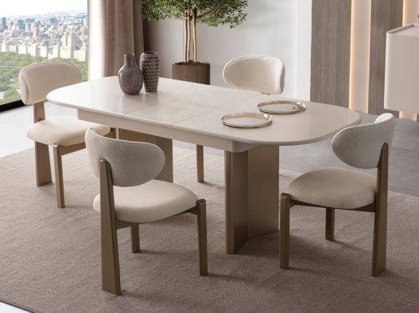 Lusso Yemek Odası (Masa ve 6 Sandalye)