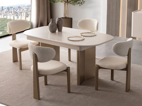 Lusso Yemek Odası (Masa ve 6 Sandalye)