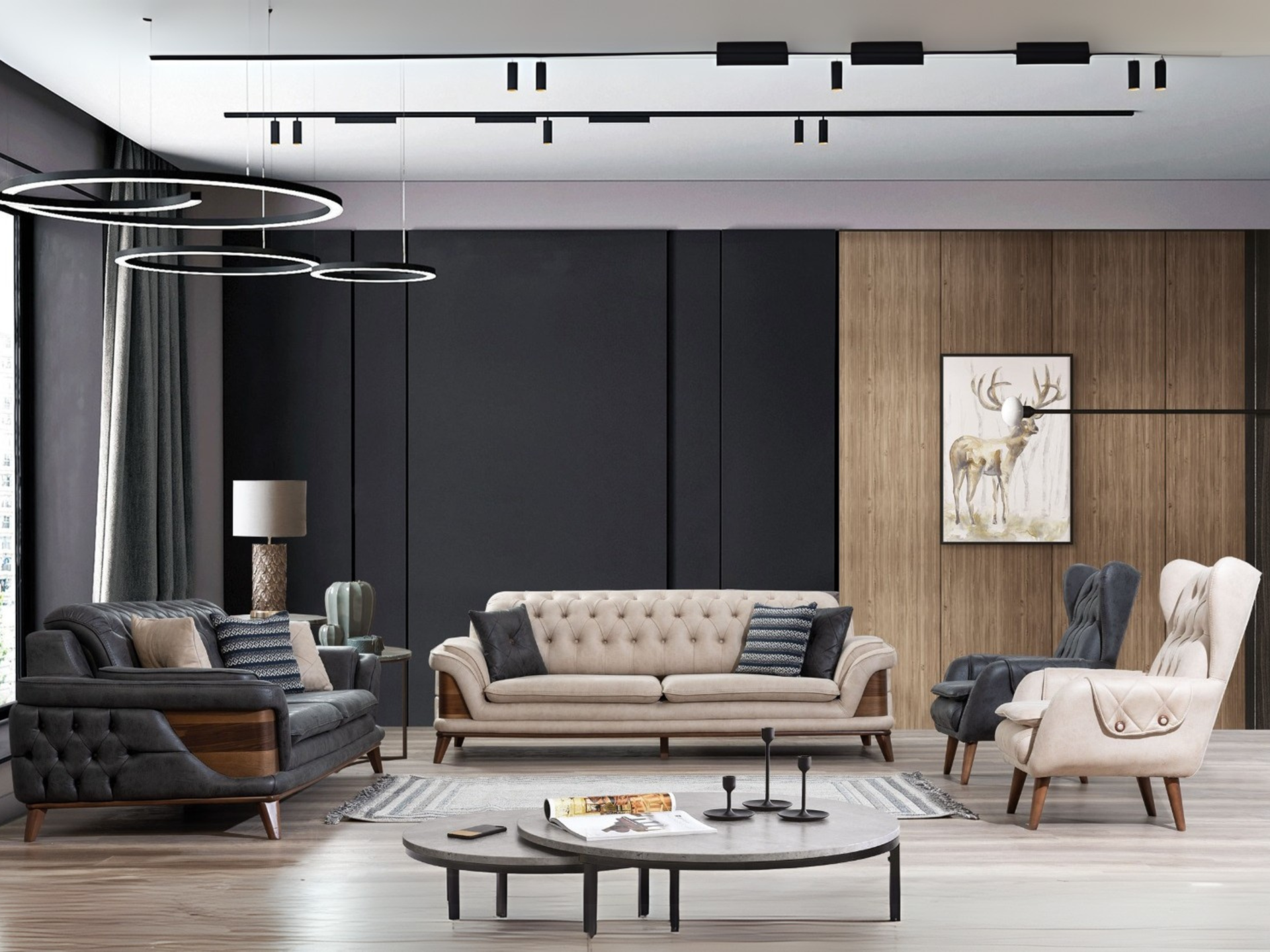 Deniz Koltuk Takımı(3+3+1)