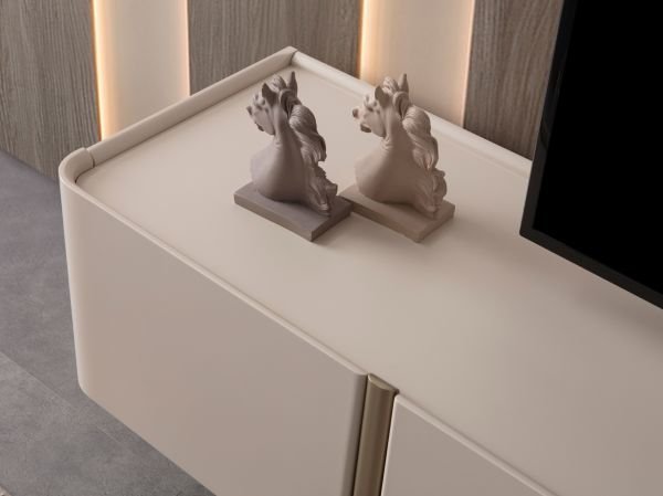 Lusso Tv Sehpası (Porselen)