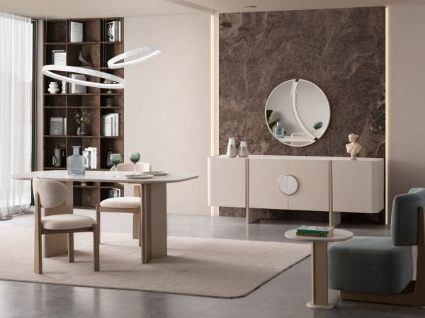 Lusso Seramik Yemek Odası Takımı