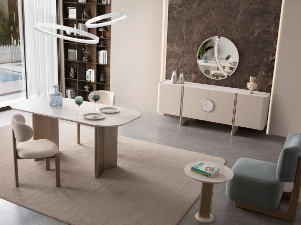 Lusso Seramik Yemek Odası Takımı