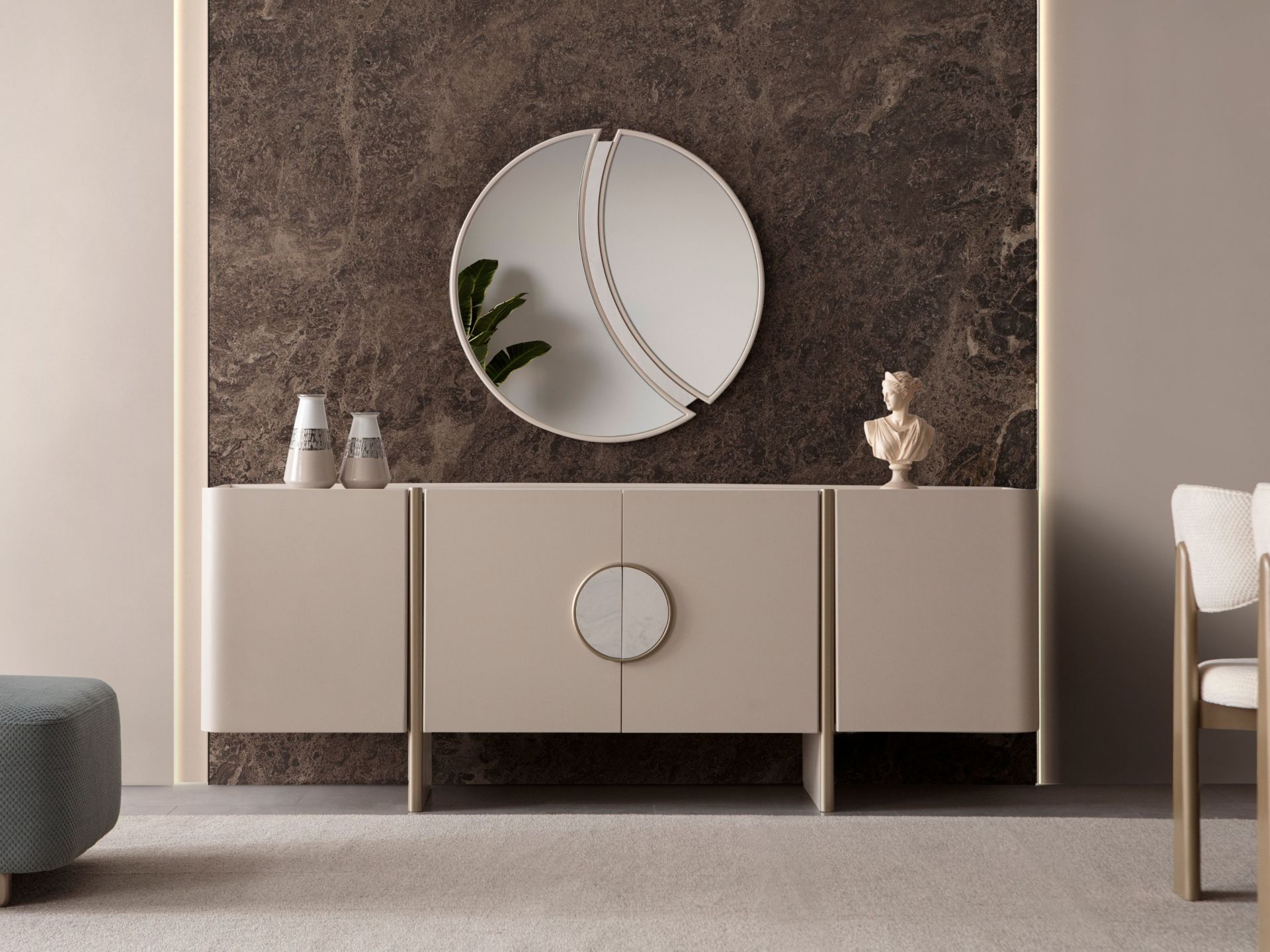 Lusso Seramik Yemek Odası ( konsol )