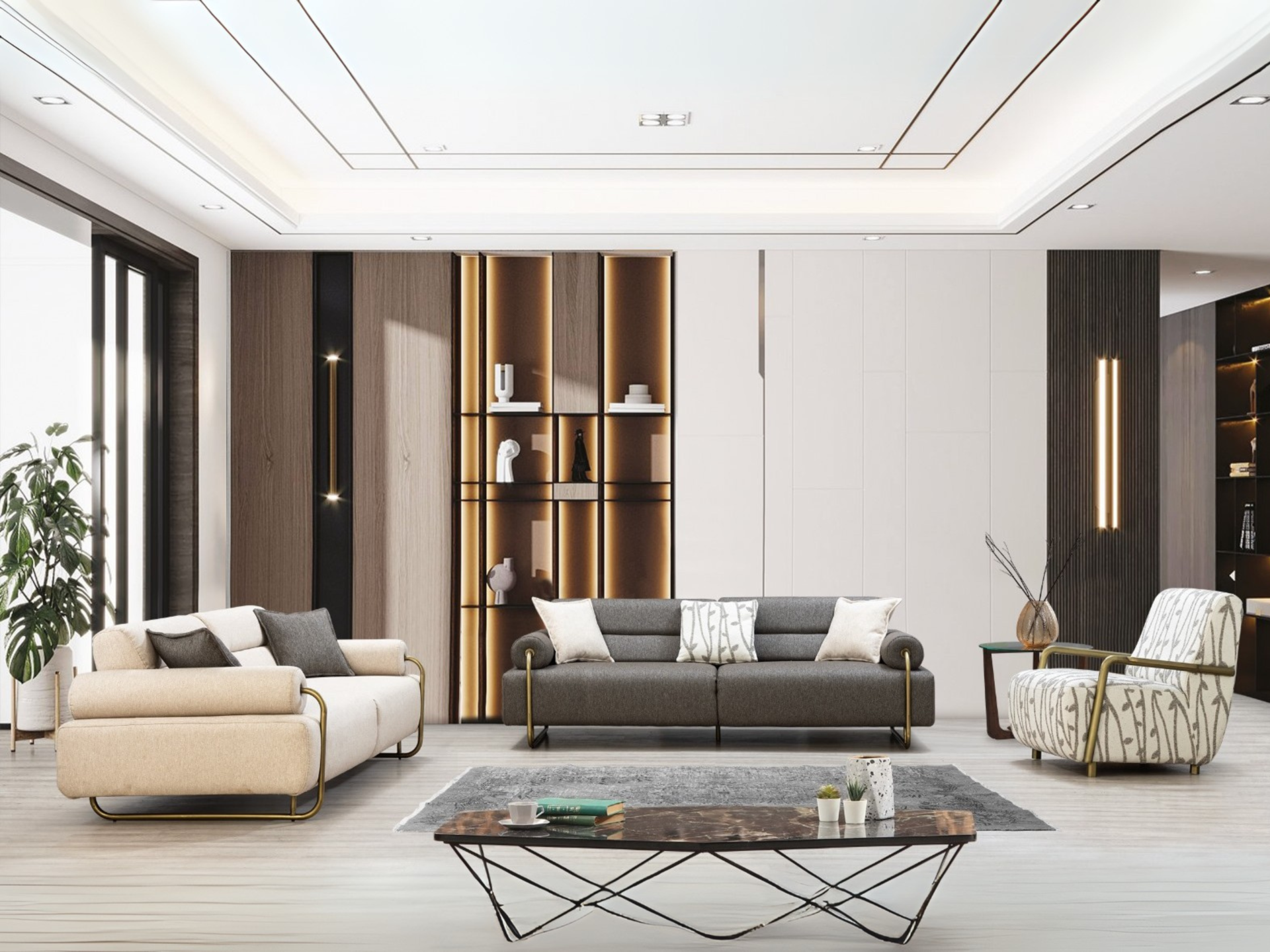 Sahra Koltuk Takımı(3+3+1+1)