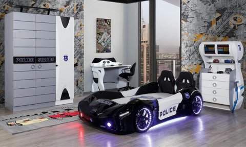 Police Genç Odası 3 Kapılı Dolap