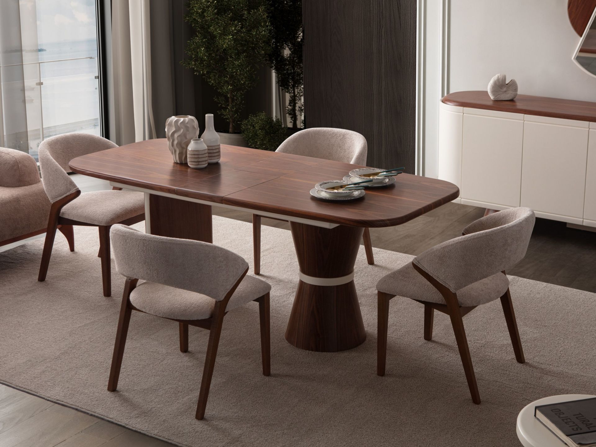 Siena Yemek Odası ( masa + 6 sandalye )