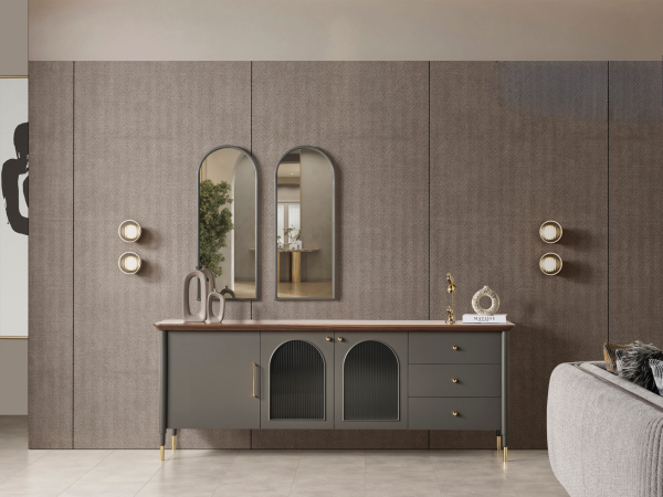 Yaldız Yemek Odası Takımı(Antrasit)