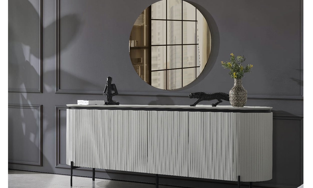 Tesla Plus  Yemek Odası Konsol(Mermer)