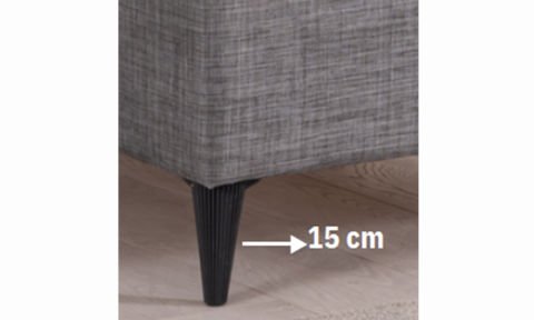 Perla 180*200 cm Çift Kişilik Başlıklı Baza Seti