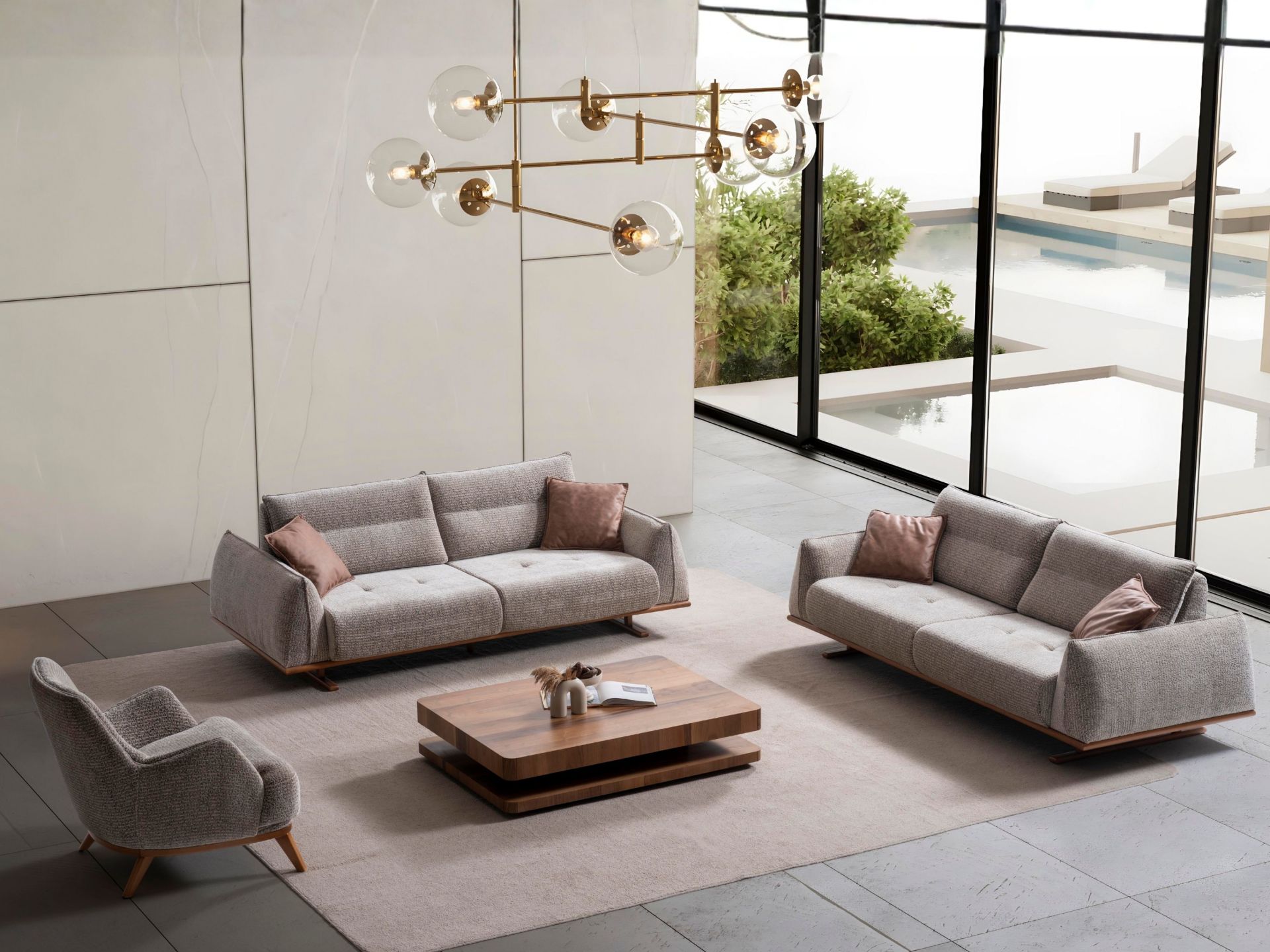 Pramit Koltuk Takımı ( 3+3+1 )