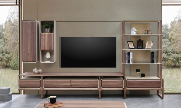 Vega Kitaplıklı TV Ünitesi