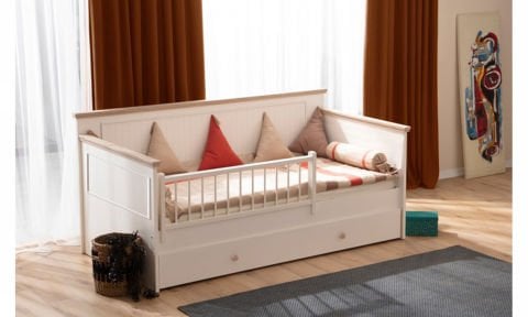 Latte Genç Odası Sedir Yavrulu Karyola