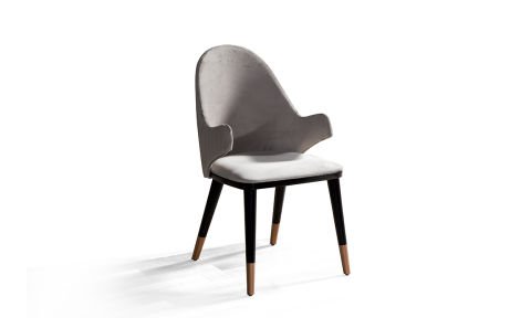 Tesla Siyah-Gold Yemek Odası Takımı