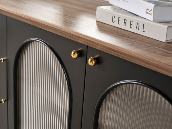 Yaldız Yemek Odası(Konsol-Siyah)