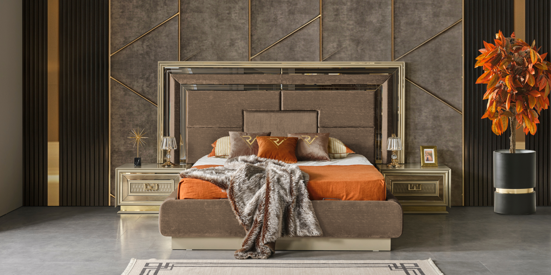 Aspendosa Yatak Odası Takımı(Karyola)