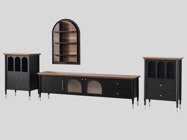 Yaldız TV Ünitesi(Siyah)