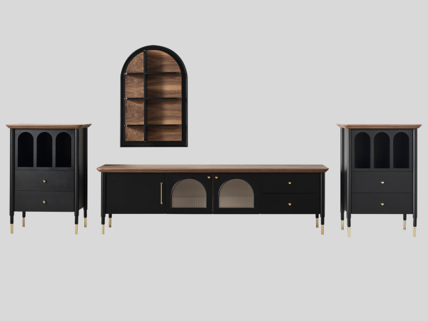 Yaldız TV Ünitesi(Siyah)