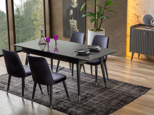 Zin Yemek Odası(Masa-Antrasit)