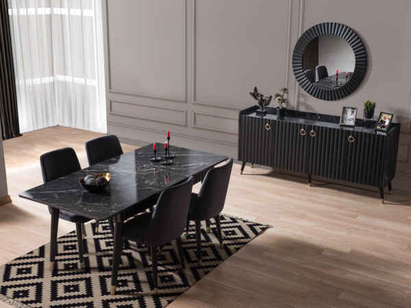 Zin Yemek Odası(Masa-Antrasit)