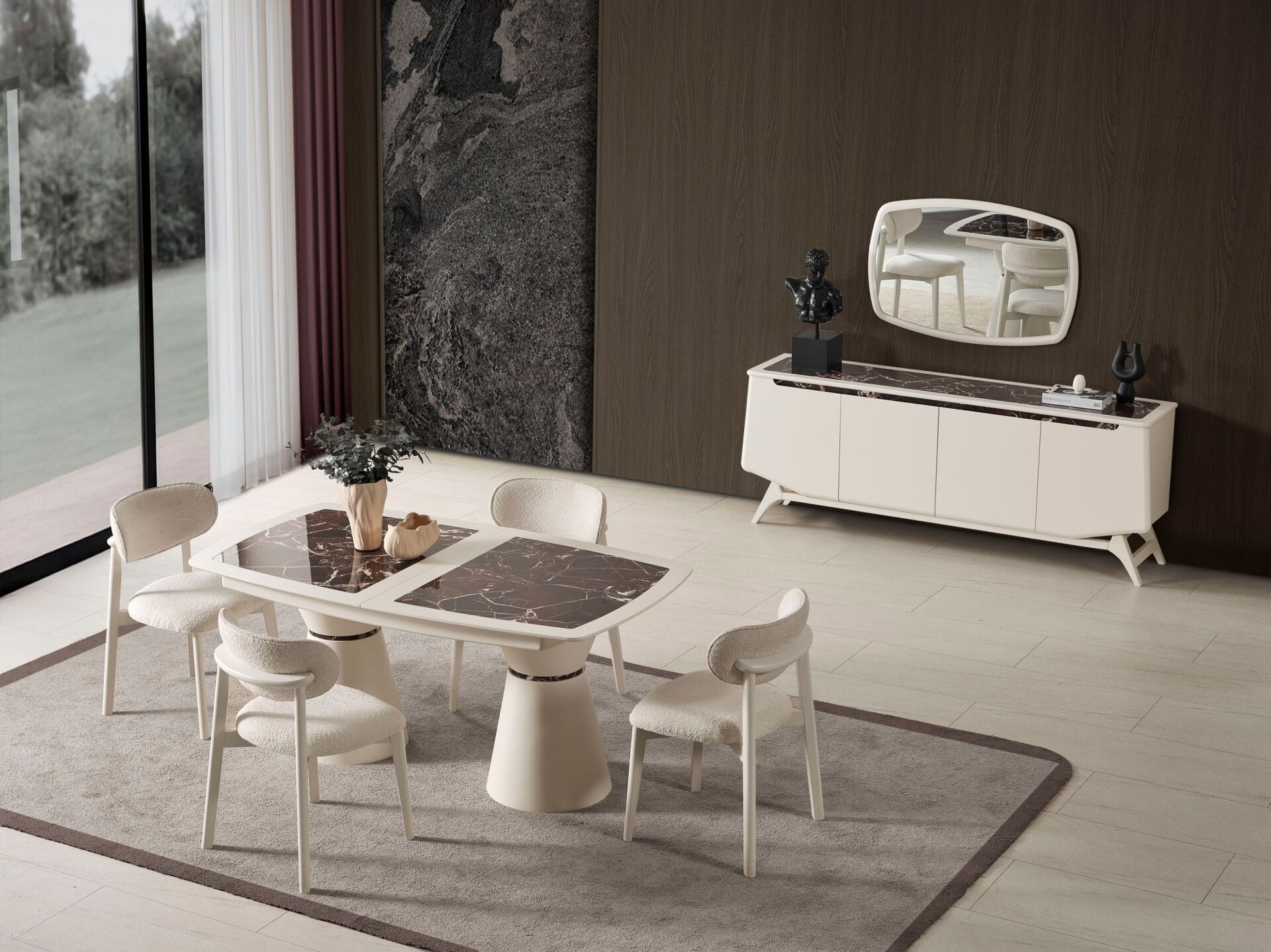 Balat Yemek Odası ( masa + 6 sandalye )