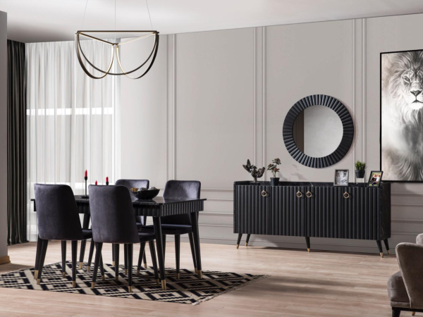 Zin Yemek Odası(Konsol-Antrasit)