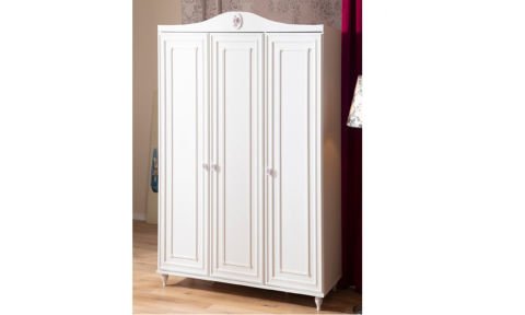 Bianca Genç Odası Takımı (3 Kapılı Dolap * Karyola*Komodin)