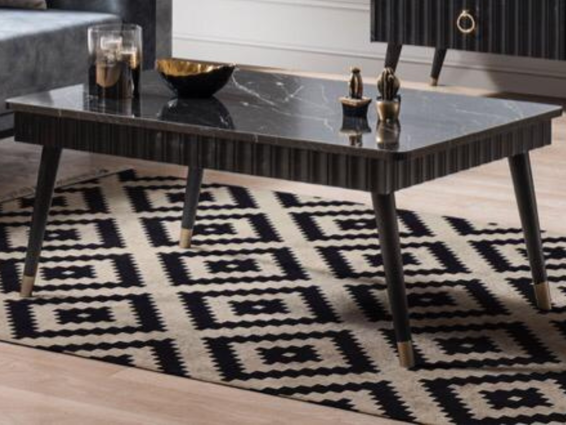 Zin Orta Sehpa(Antrasit)