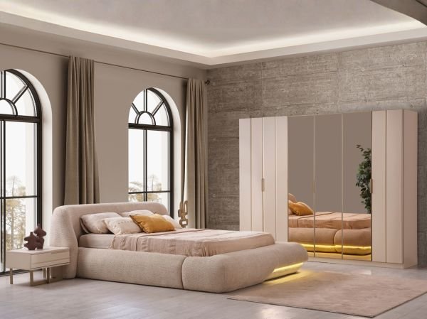 Oslom Yatak Odası (6 Kapaklı Dolap)