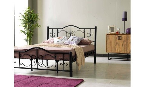 Perra Metal Ferforje Çift Kişilik Karyola 150*200 cm