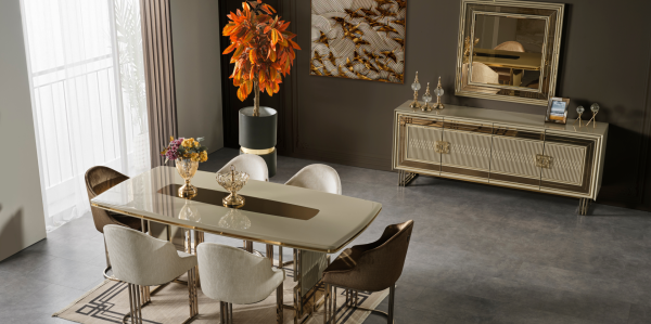 Aspendosa Yemek Odası Takımı