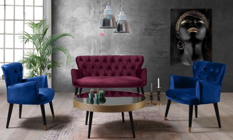 Vega İstanbul 2+1+1 Çay Seti (Salon, Balkon,Cafe, Ofis)