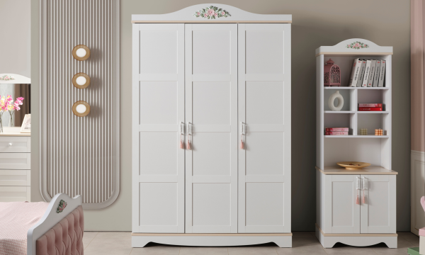 Sahra Genç Odası(3 Kapılı Dolap, Karyola, Komodin)