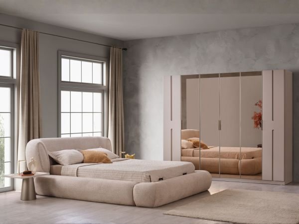 Vegase Yatak Odası (6 Kapaklı Dolap)