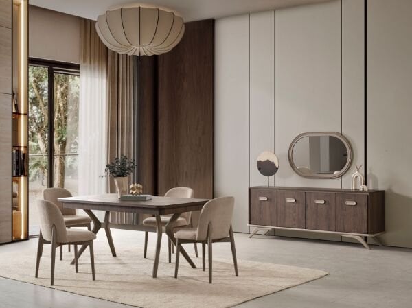 Petra Yemek Odası ( masa + 6 sandalye )