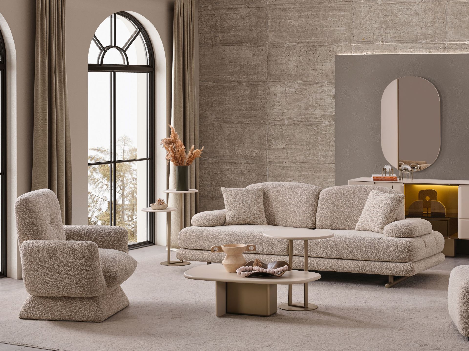 Oslom Koltuk Takımı (3+1)