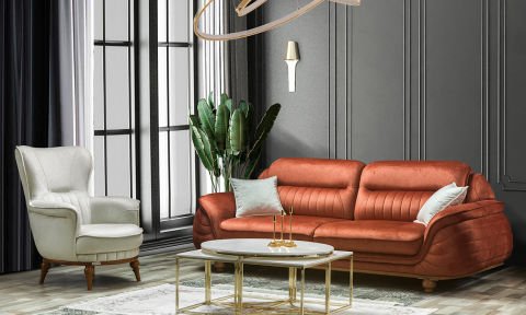 Yakamoz Modern Koltuk Takımı (3+3+1)