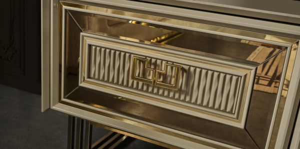 Aspendosa Şömineli TV Ünitesi