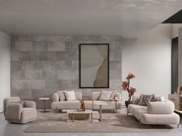 Lizbonte Koltuk Takımı( Sehpalı Üçlü Koltuk)