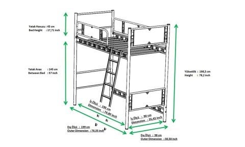 Radoma Ranza (Ranza Ünitesi) 90*200 cm