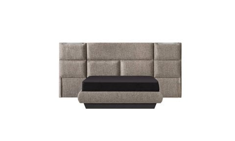 Lucca Yatak Odası Panolu 160*200 Başlıklı Karyola