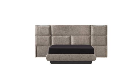 Lucca Yatak Odası Panolu 160*200 Başlıklı Karyola